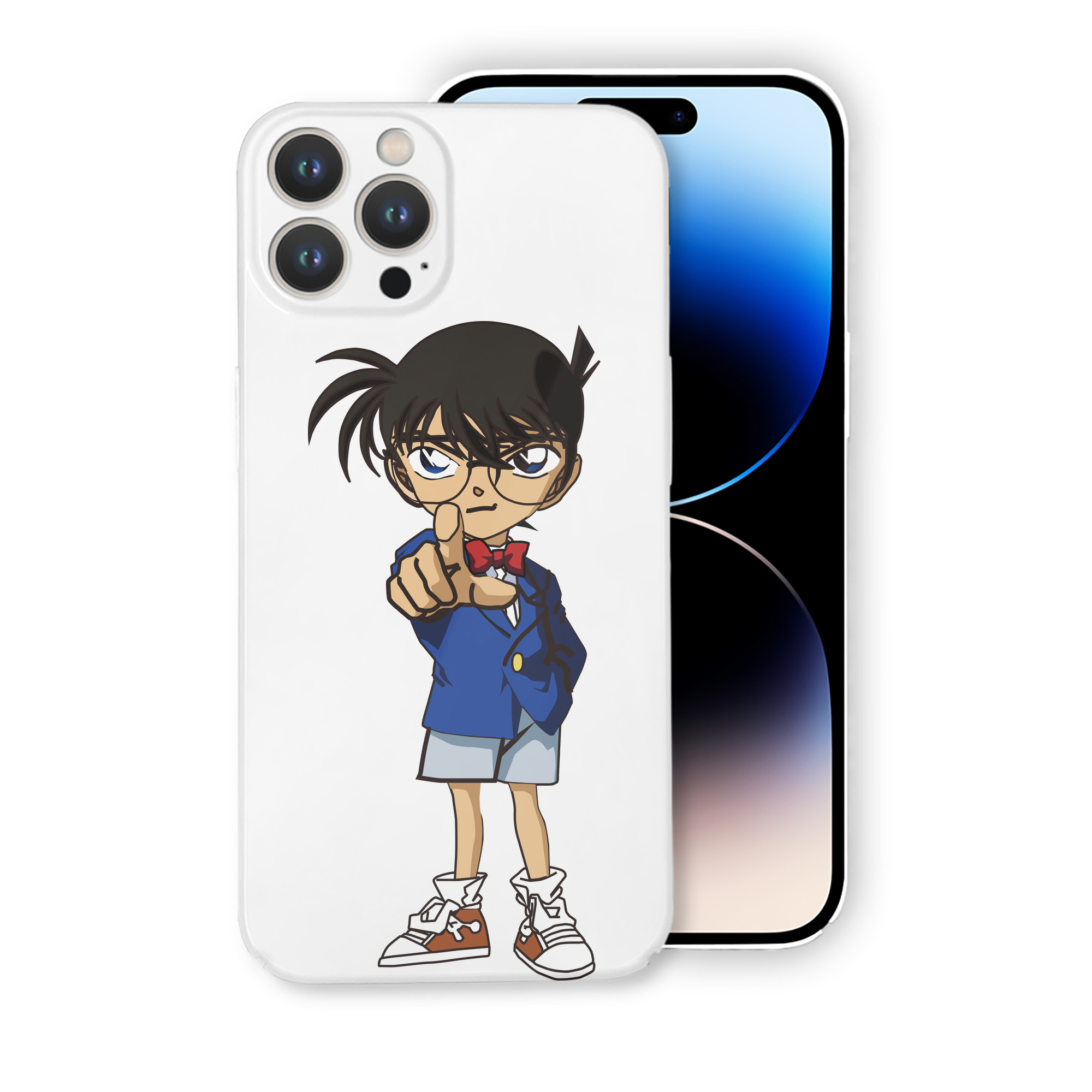 （画像用） 名探偵コナン 江戸川 コナン Detective Conan Conan Edogawa 【iPhone 14シリーズ対応】ハードケース
